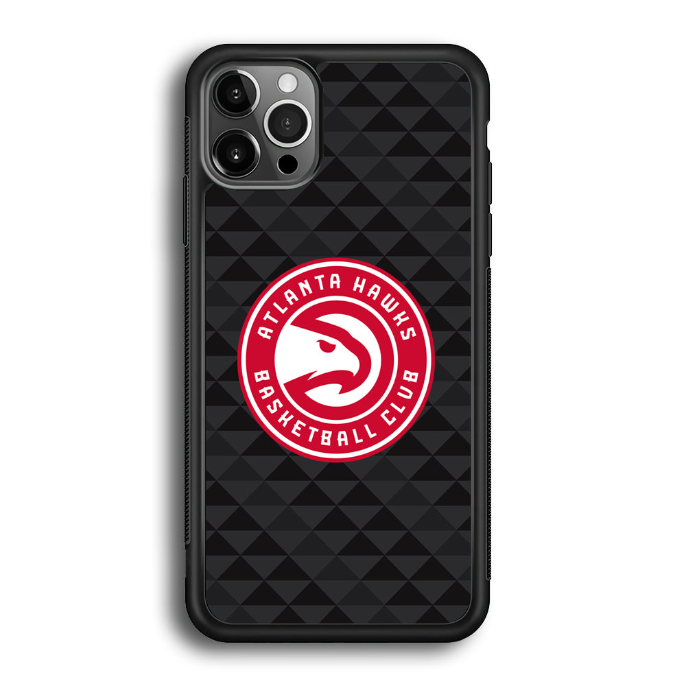 Atlanta Hawks Pattern Of Triangle iPhone 12 Pro Max Case