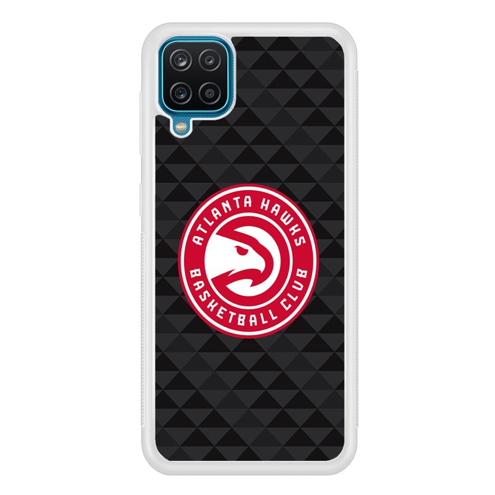 Atlanta Hawks Pattern Of Triangle Samsung Galaxy A12 Case