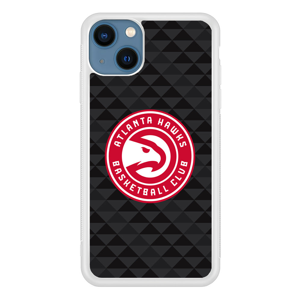 Atlanta Hawks Pattern Of Triangle iPhone 13 Case