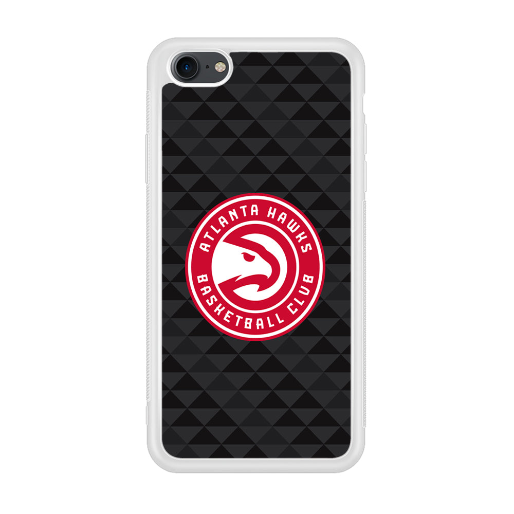 Atlanta Hawks Pattern Of Triangle iPhone 8 Case