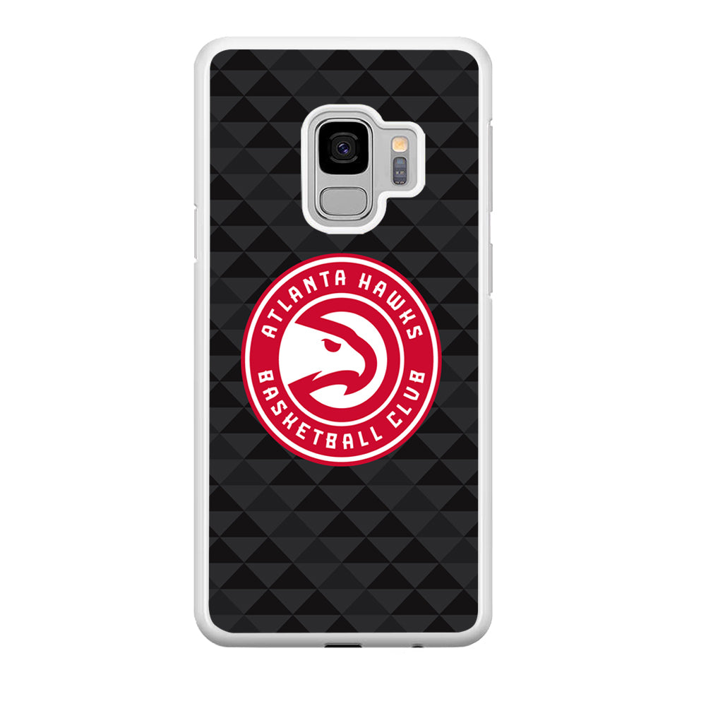 Atlanta Hawks Pattern Of Triangle Samsung Galaxy S9 Case