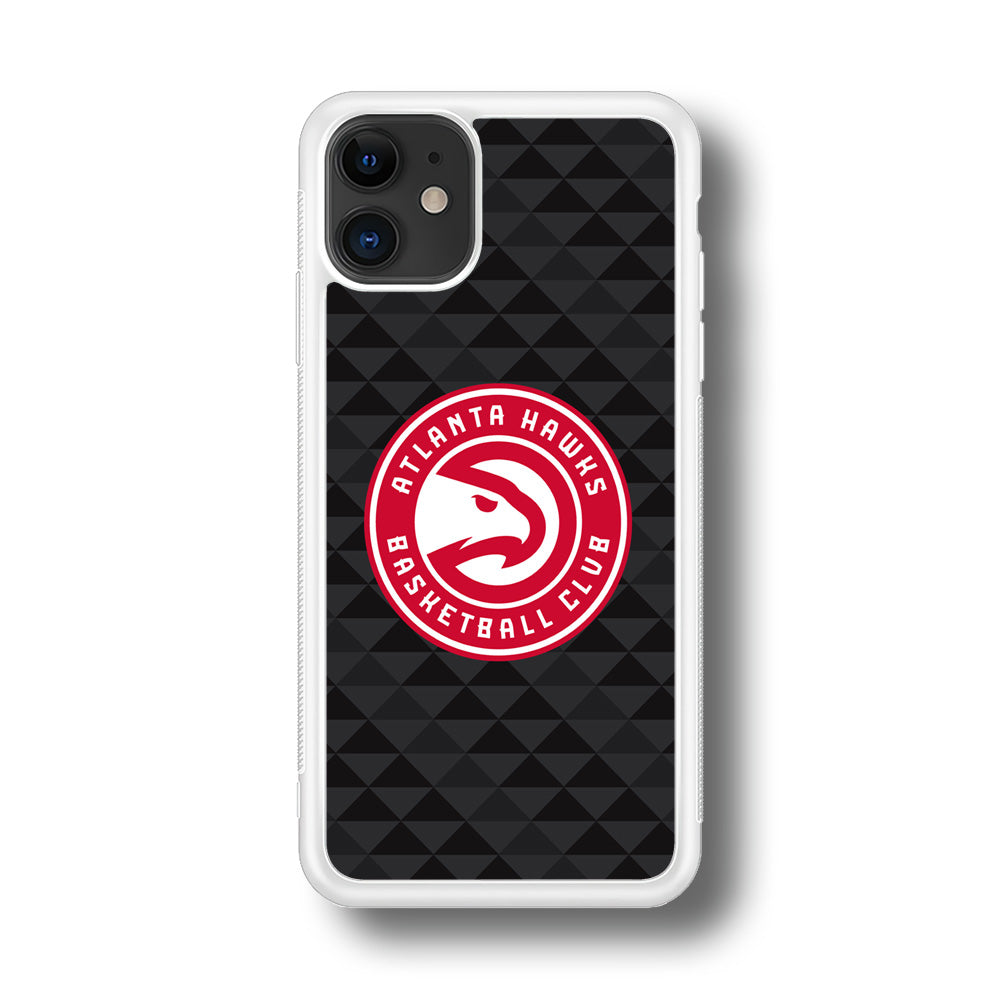 Atlanta Hawks Pattern Of Triangle iPhone 11 Case