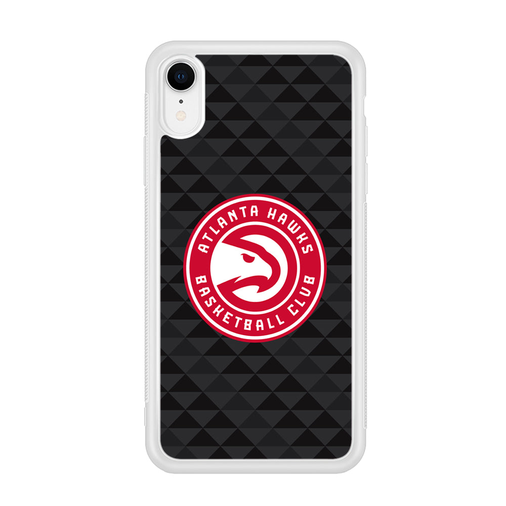 Atlanta Hawks Pattern Of Triangle iPhone XR Case