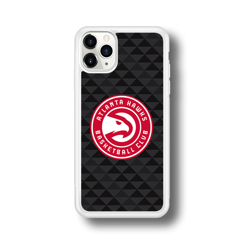 Atlanta Hawks Pattern Of Triangle iPhone 11 Pro Case
