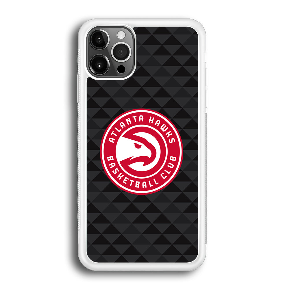 Atlanta Hawks Pattern Of Triangle iPhone 12 Pro Max Case