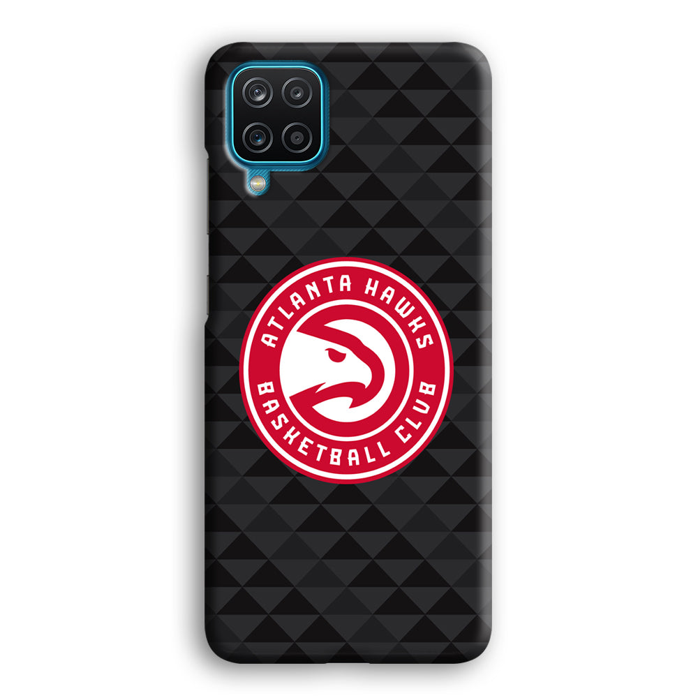 Atlanta Hawks Pattern Of Triangle Samsung Galaxy A12 Case