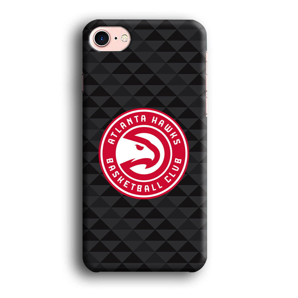 Atlanta Hawks Pattern Of Triangle iPhone 8 Case