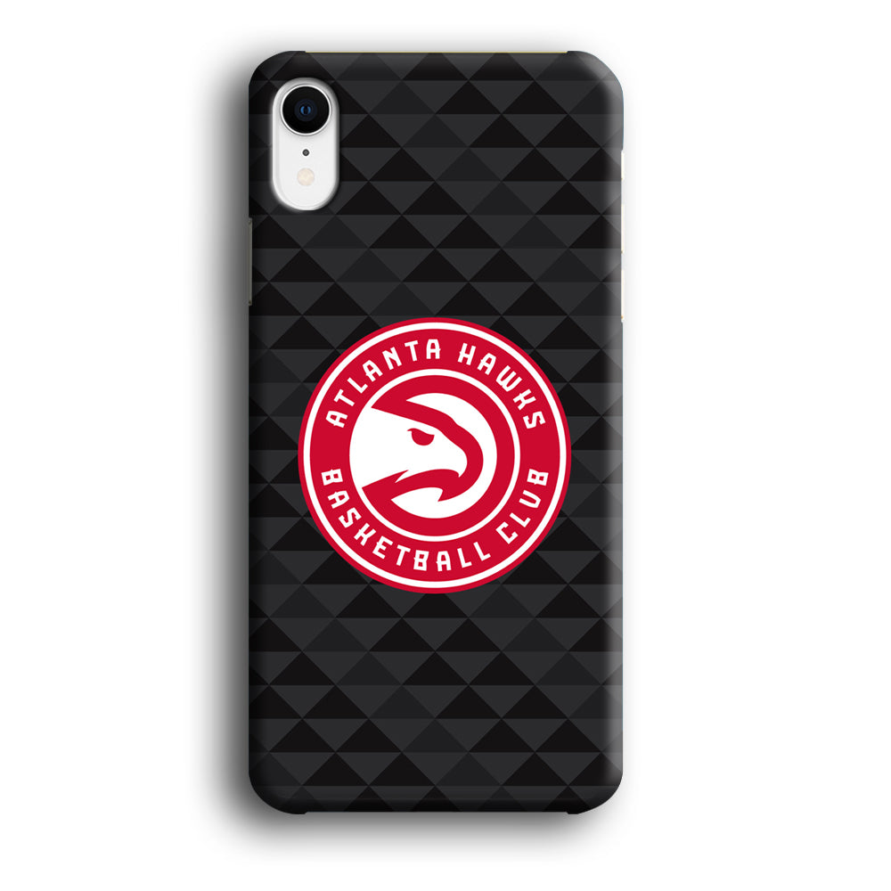 Atlanta Hawks Pattern Of Triangle iPhone XR Case