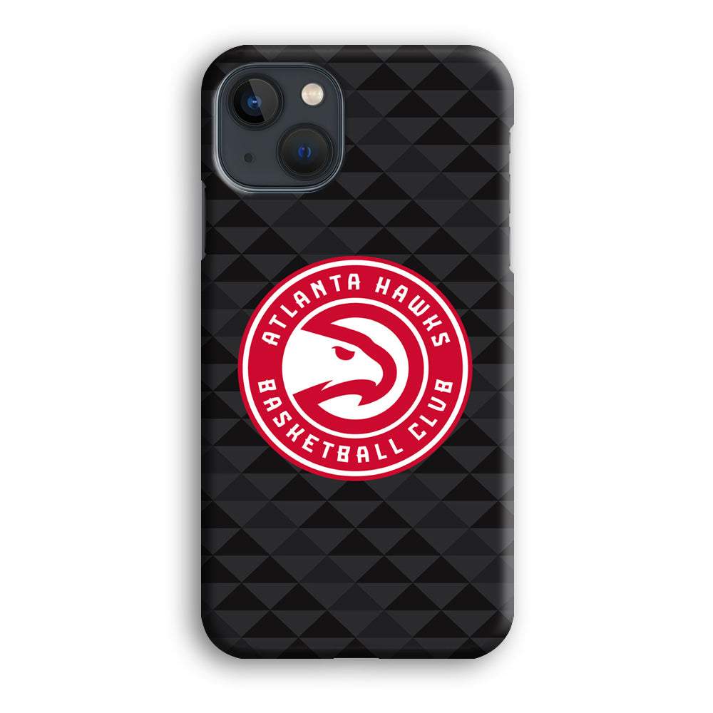 Atlanta Hawks Pattern Of Triangle iPhone 13 Case