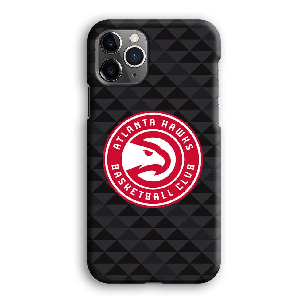 Atlanta Hawks Pattern Of Triangle iPhone 12 Pro Case
