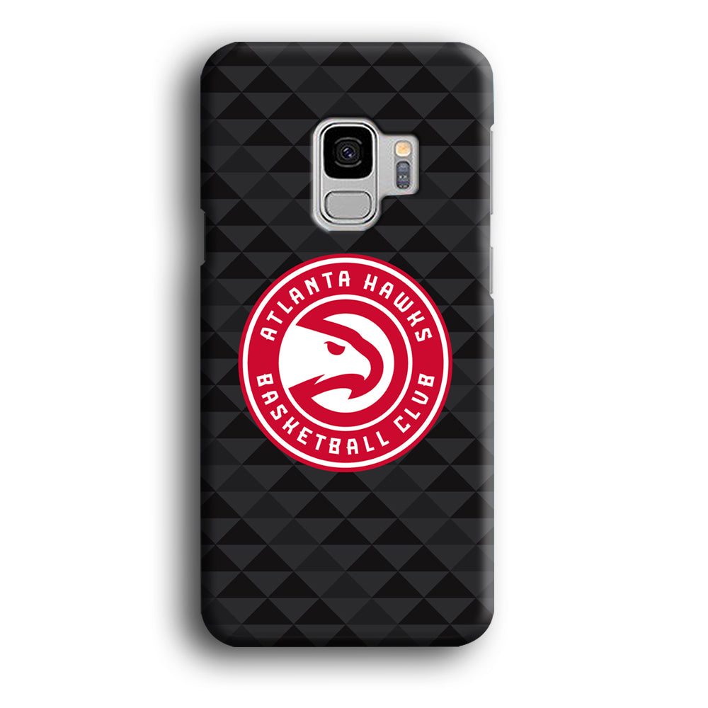 Atlanta Hawks Pattern Of Triangle Samsung Galaxy S9 Case