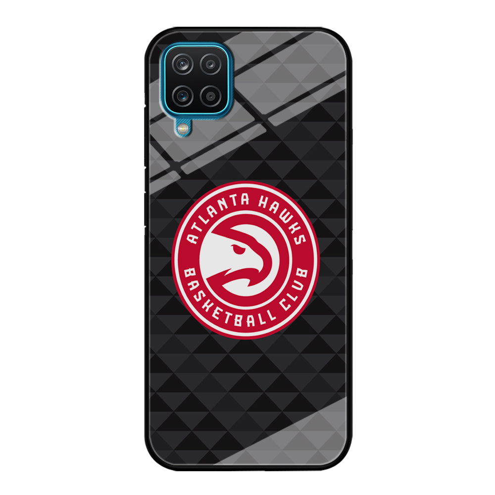 Atlanta Hawks Pattern Of Triangle Samsung Galaxy A12 Case