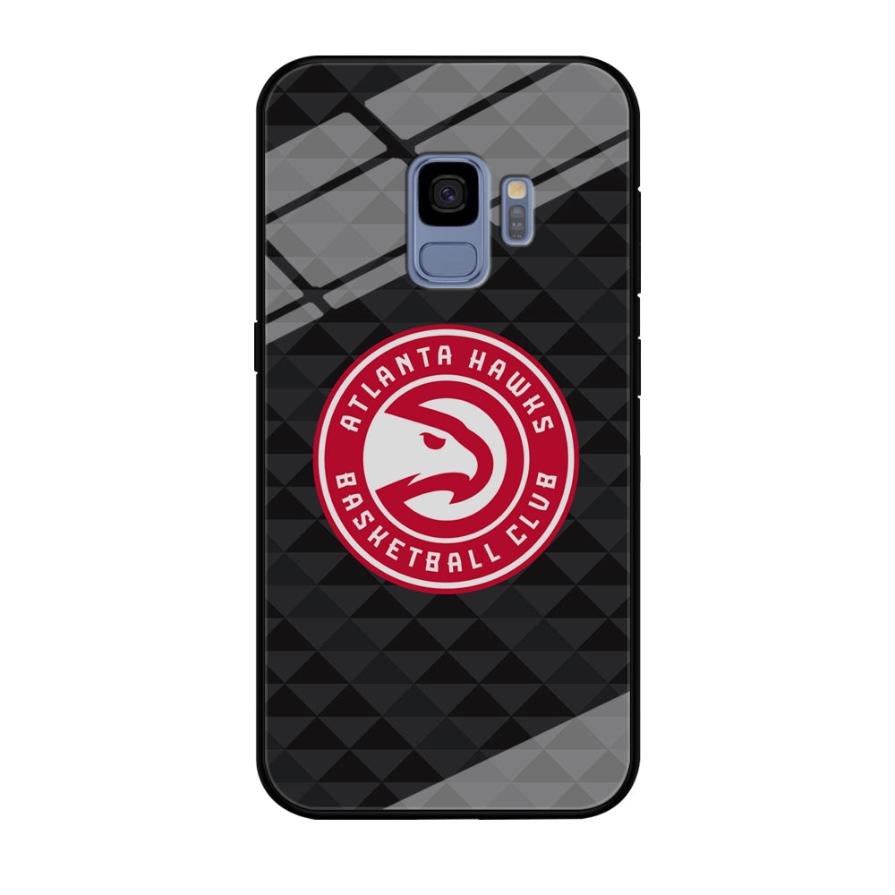 Atlanta Hawks Pattern Of Triangle Samsung Galaxy S9 Case