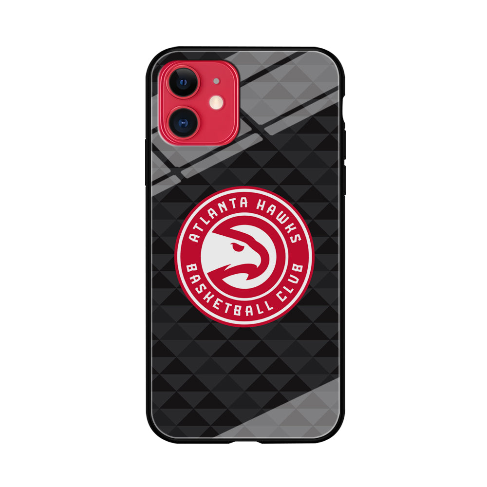 Atlanta Hawks Pattern Of Triangle iPhone 11 Case