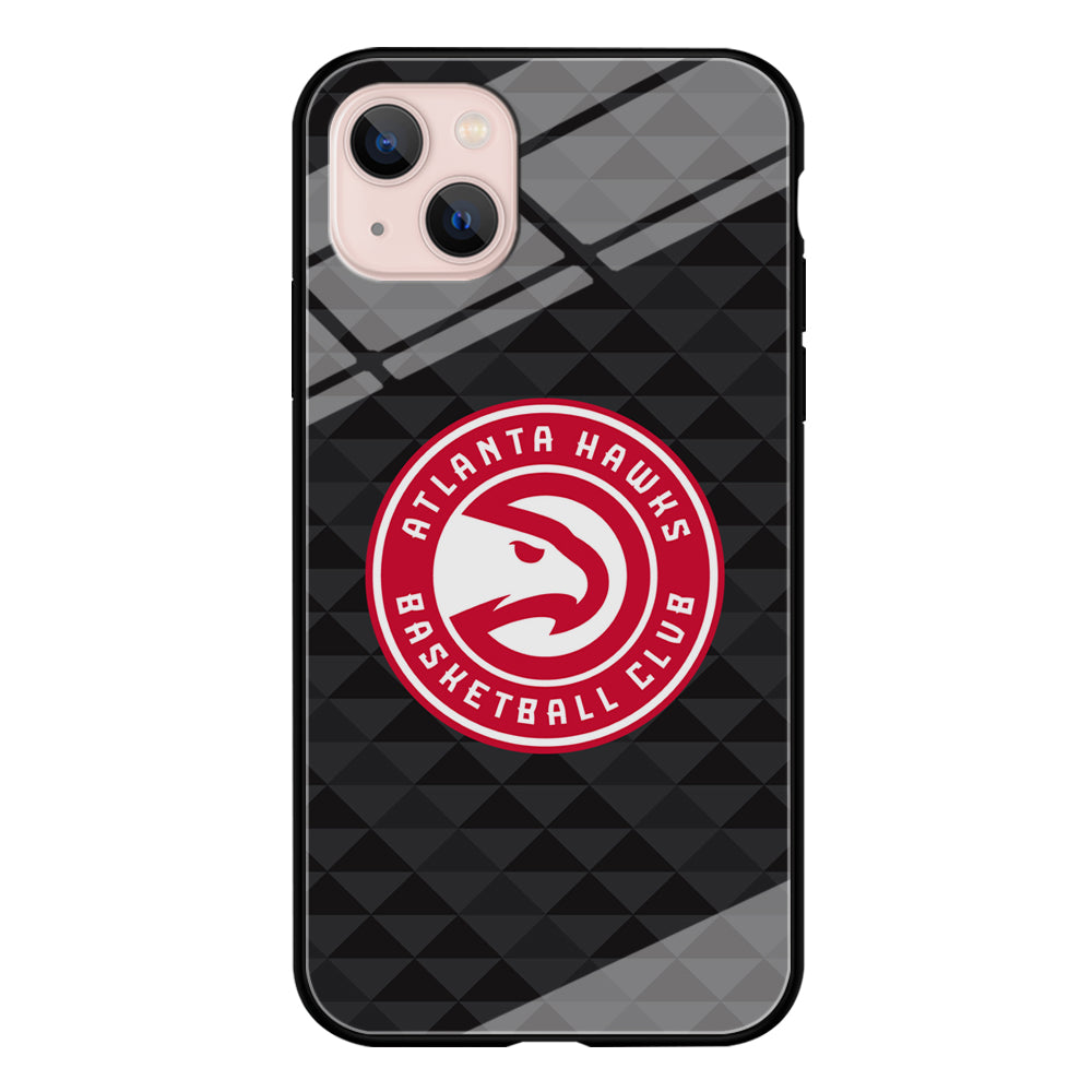 Atlanta Hawks Pattern Of Triangle iPhone 13 Case