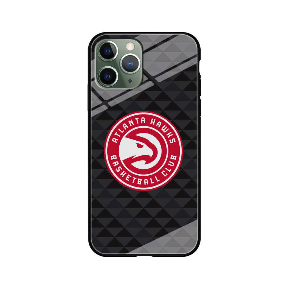 Atlanta Hawks Pattern Of Triangle iPhone 11 Pro Case