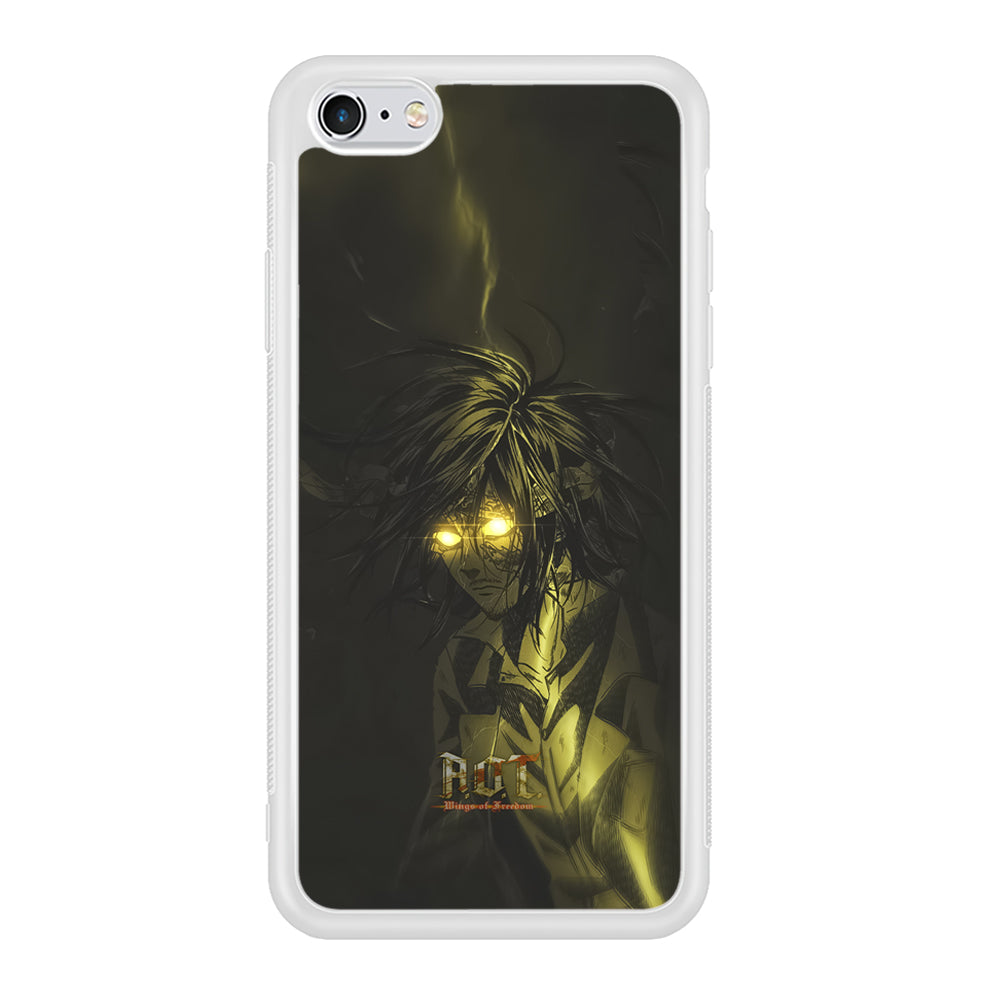 Attack on Titan Flaming Golden Eyes iPhone 6 Plus | 6s Plus Case