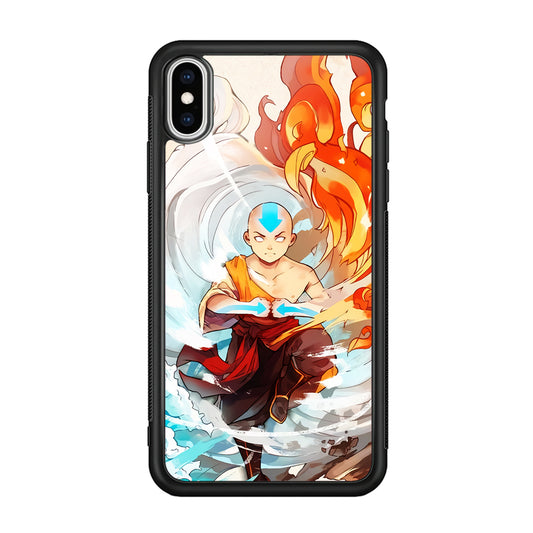 Avatar The Last Airbender Aang iPhone X Case