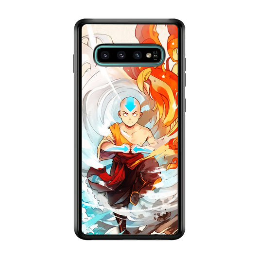 Avatar The Last Airbender Aang Samsung Galaxy S10 Case