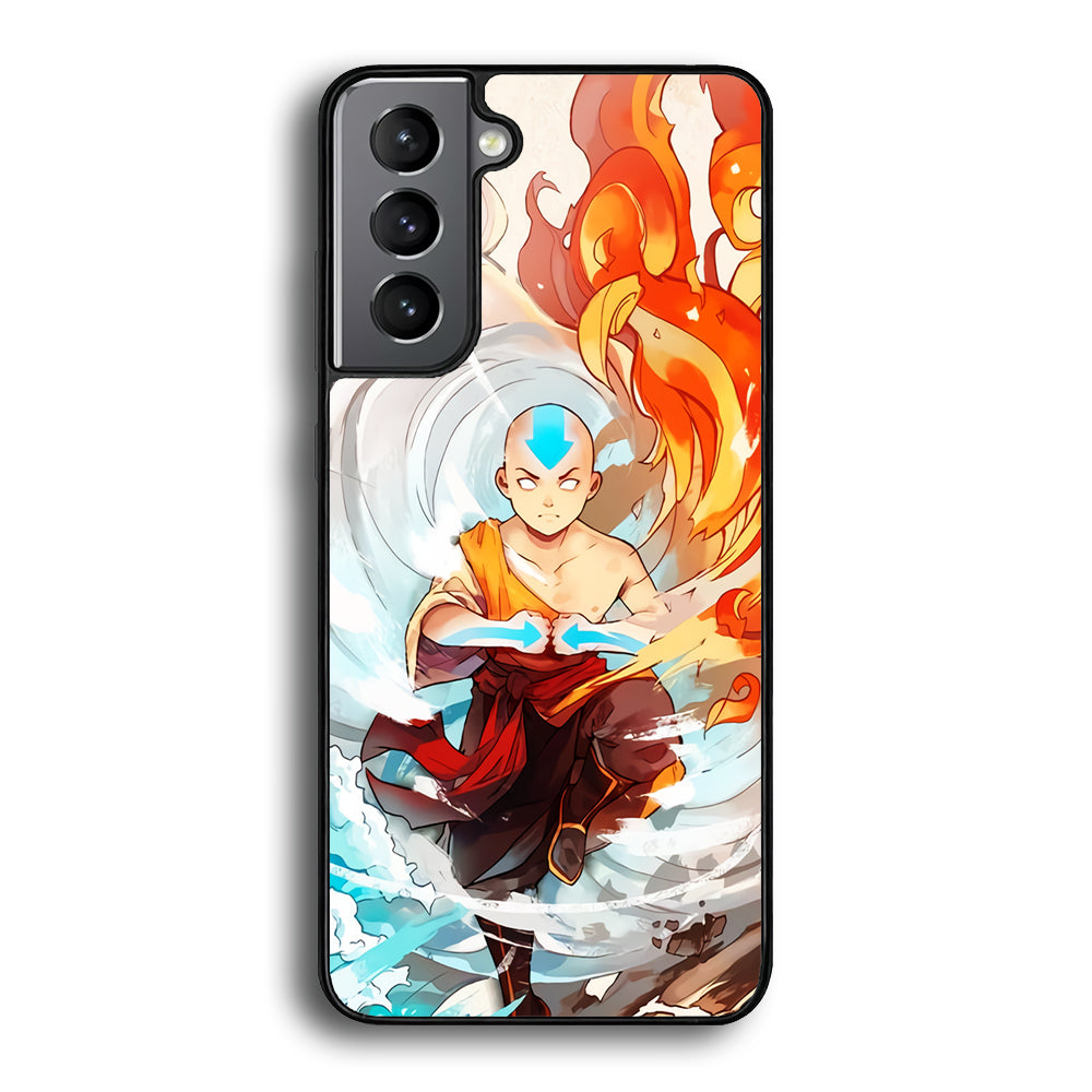 Avatar The Last Airbender Aang Samsung Galaxy S21 Plus Case - Carneyforia