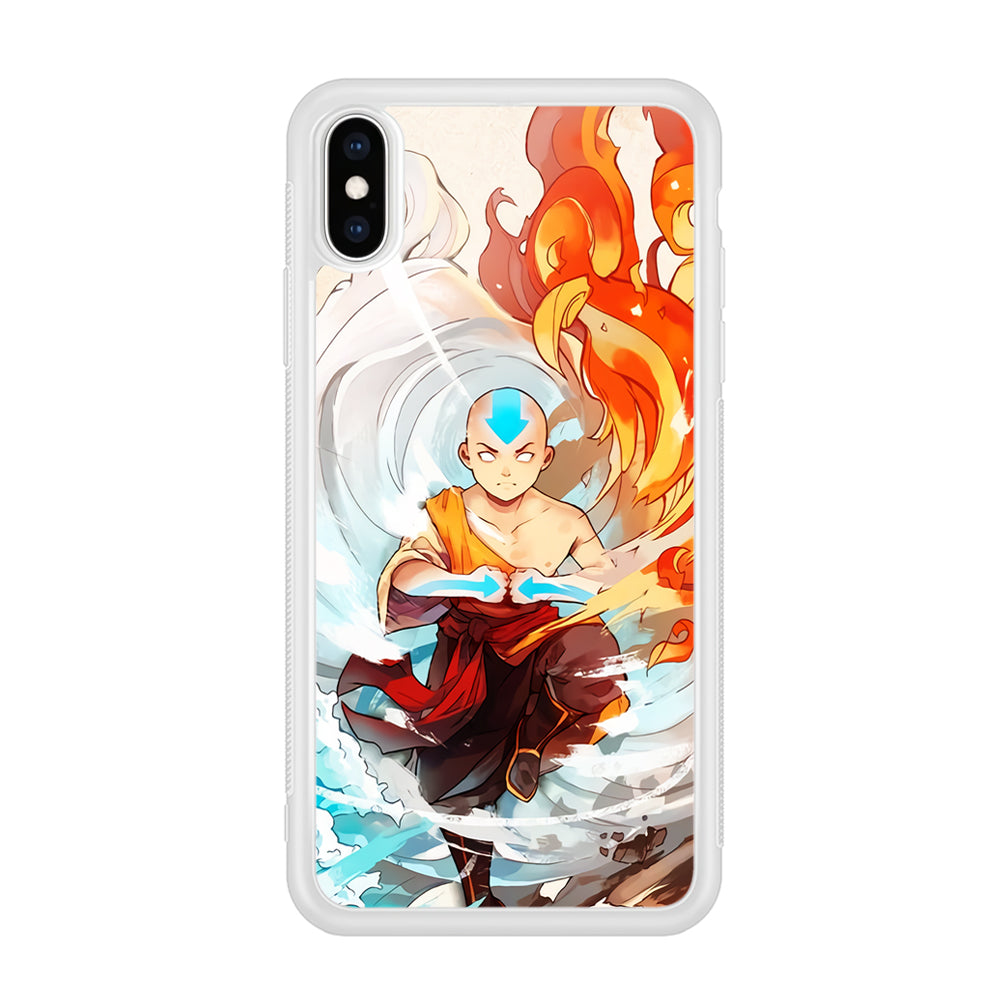 Avatar The Last Airbender Aang iPhone X Case