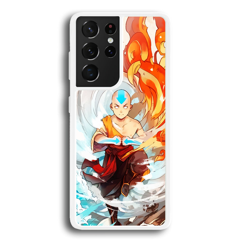 Avatar The Last Airbender Aang Samsung Galaxy S21 Ultra Case