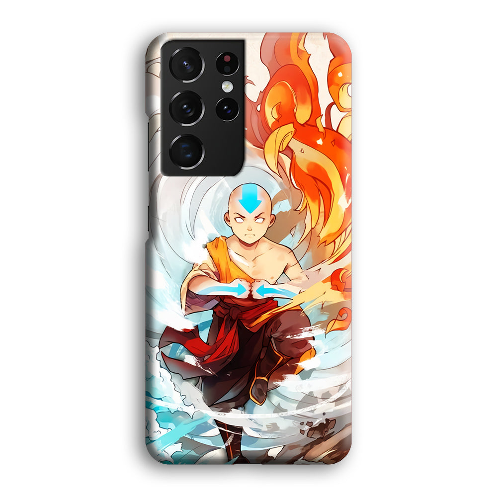 Avatar The Last Airbender Aang Samsung Galaxy S21 Ultra Case