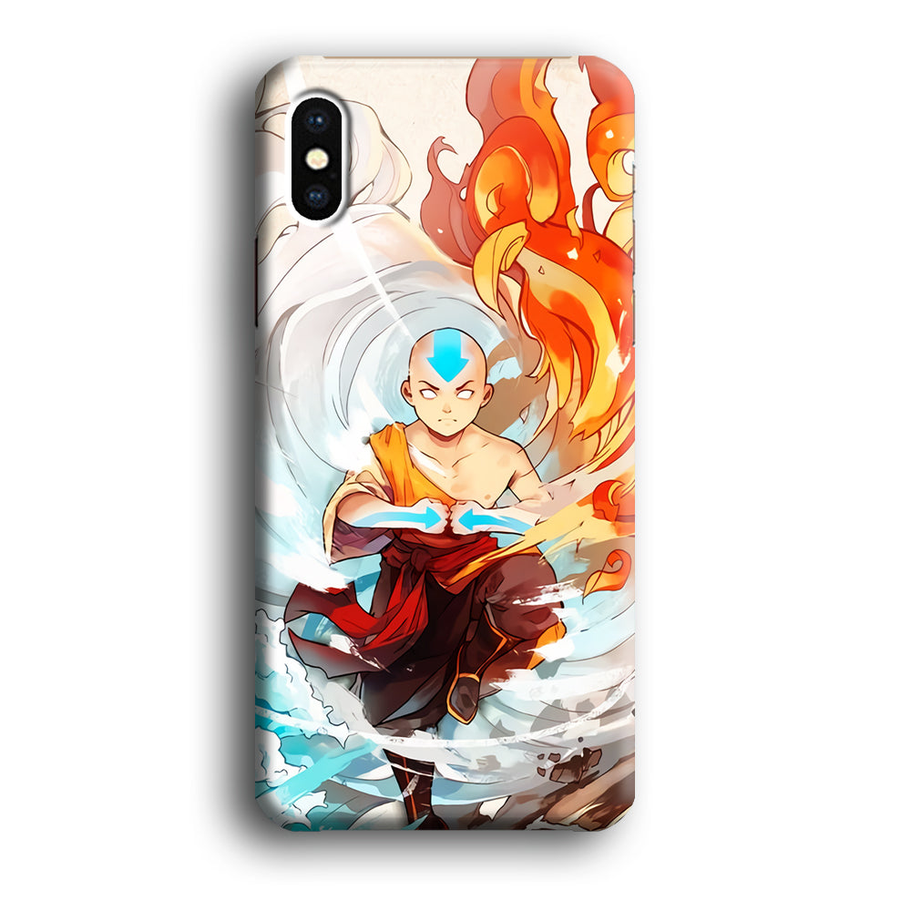 Avatar The Last Airbender Aang iPhone X Case