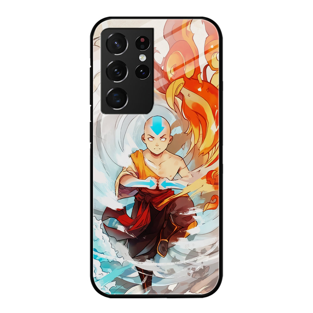 Avatar The Last Airbender Aang Samsung Galaxy S21 Ultra Case