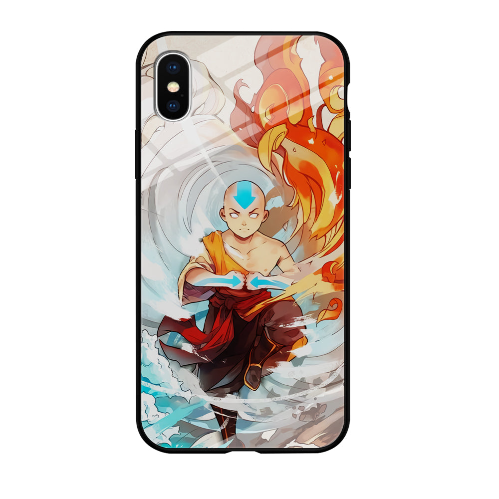 Avatar The Last Airbender Aang iPhone X Case