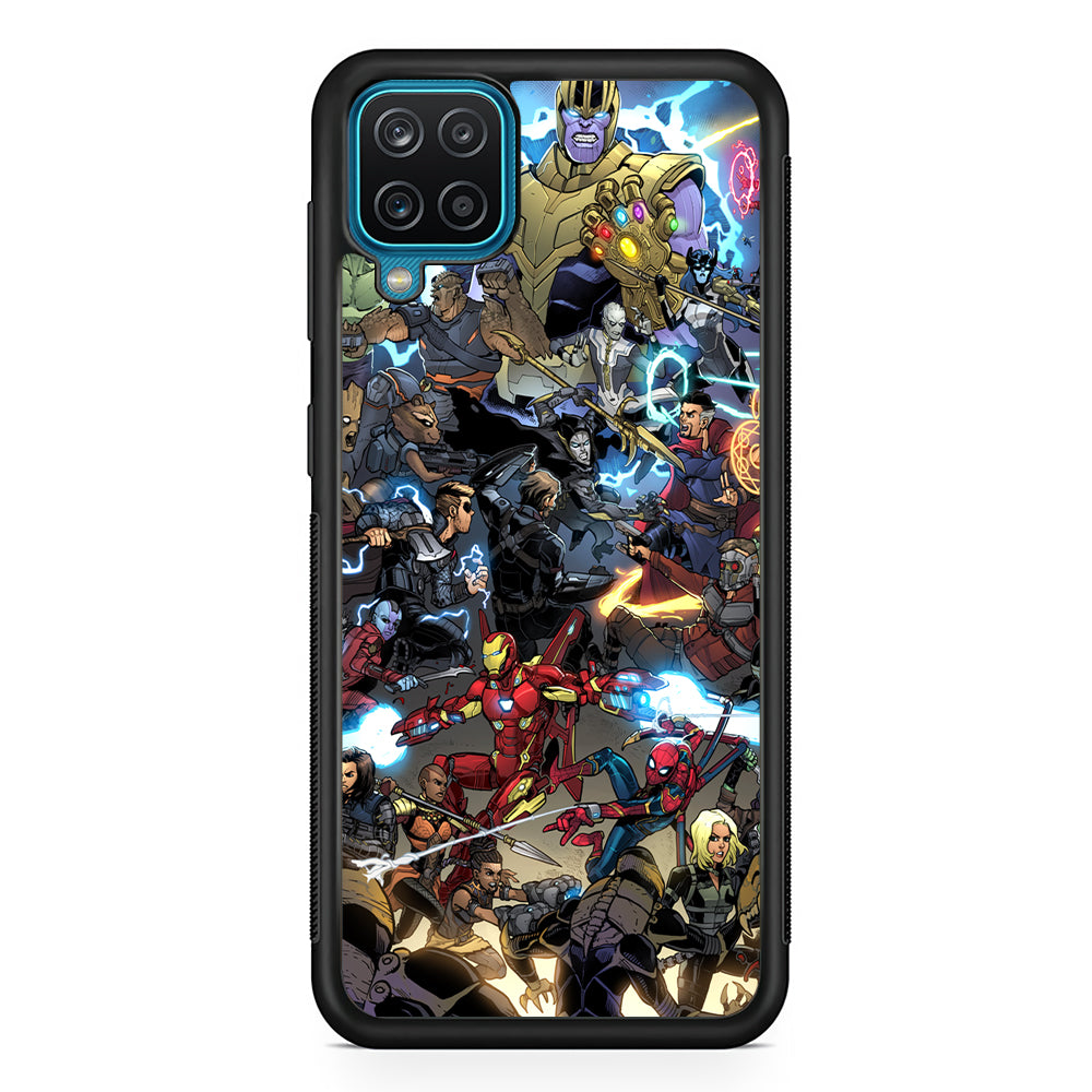 Avenger Infinity Battle Royal Samsung Galaxy A12 Case