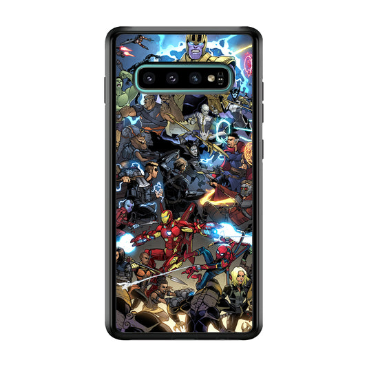 Avenger Infinity Battle Royal Samsung Galaxy S10 Case