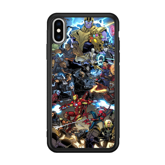 Avenger Infinity Battle Royal iPhone X Case