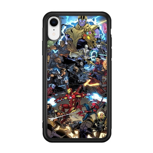Avenger Infinity Battle Royal iPhone XR Case