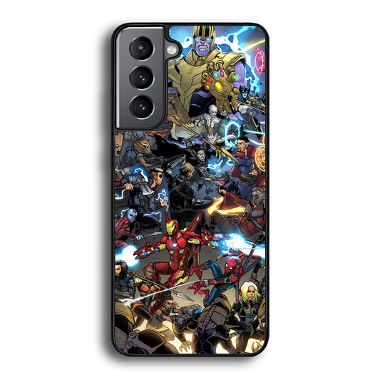 Avenger Infinity Battle Royal Samsung Galaxy S21 Plus Case - Carneyforia