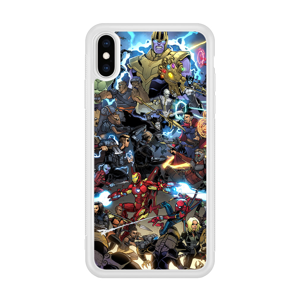 Avenger Infinity Battle Royal iPhone X Case