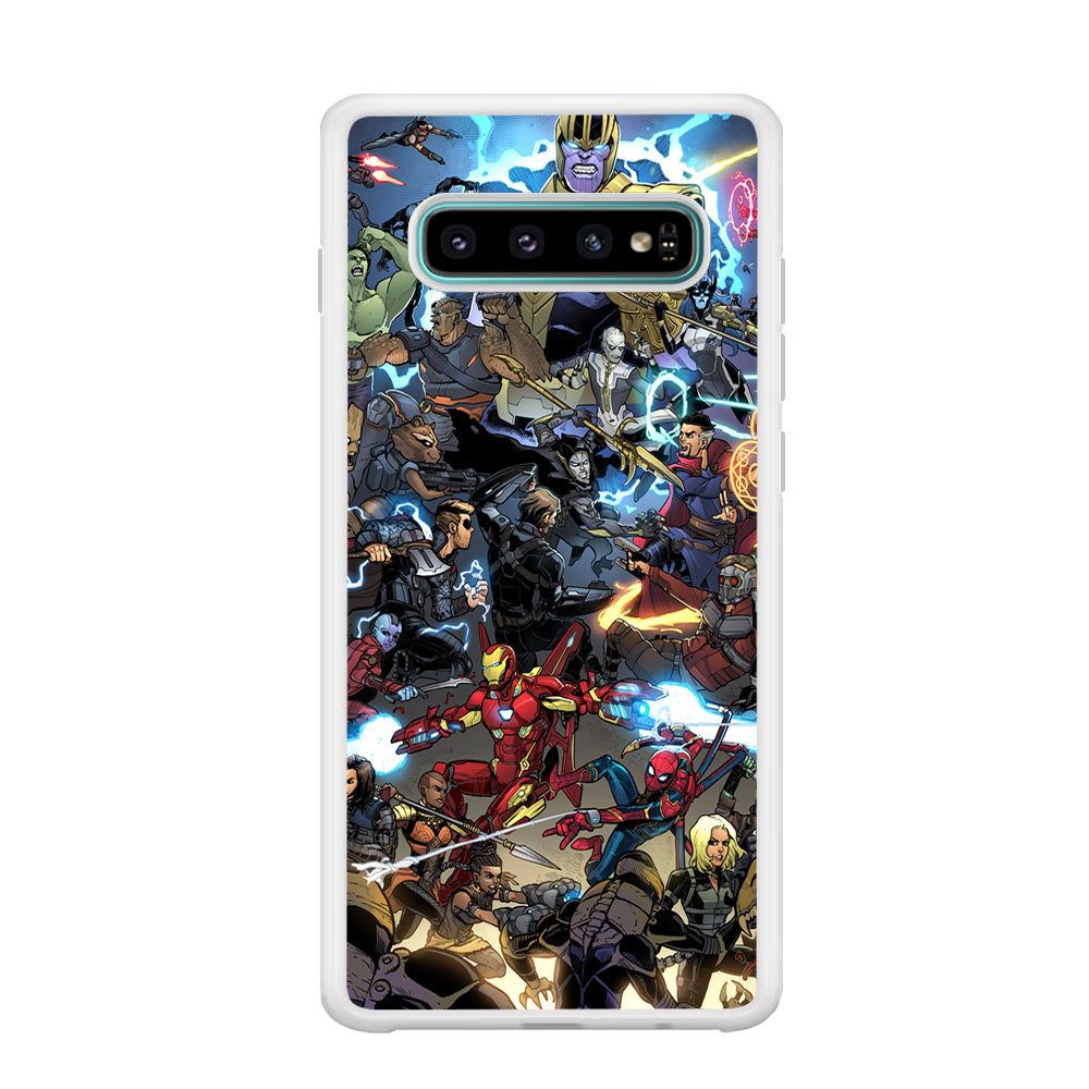 Avenger Infinity Battle Royal Samsung Galaxy S10 Case