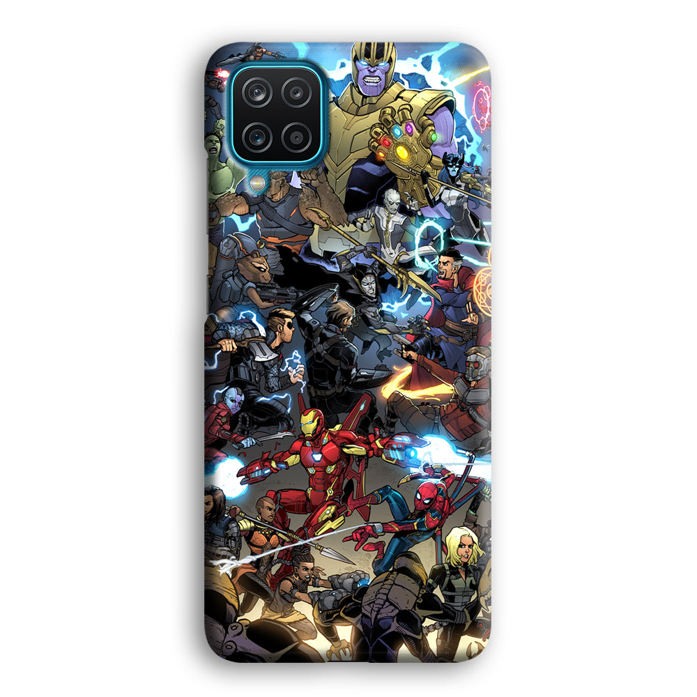 Avenger Infinity Battle Royal Samsung Galaxy A12 Case