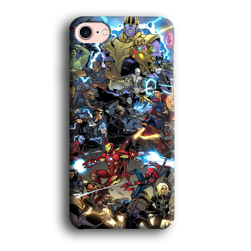 Avenger Infinity Battle Royal iPhone 8 Case