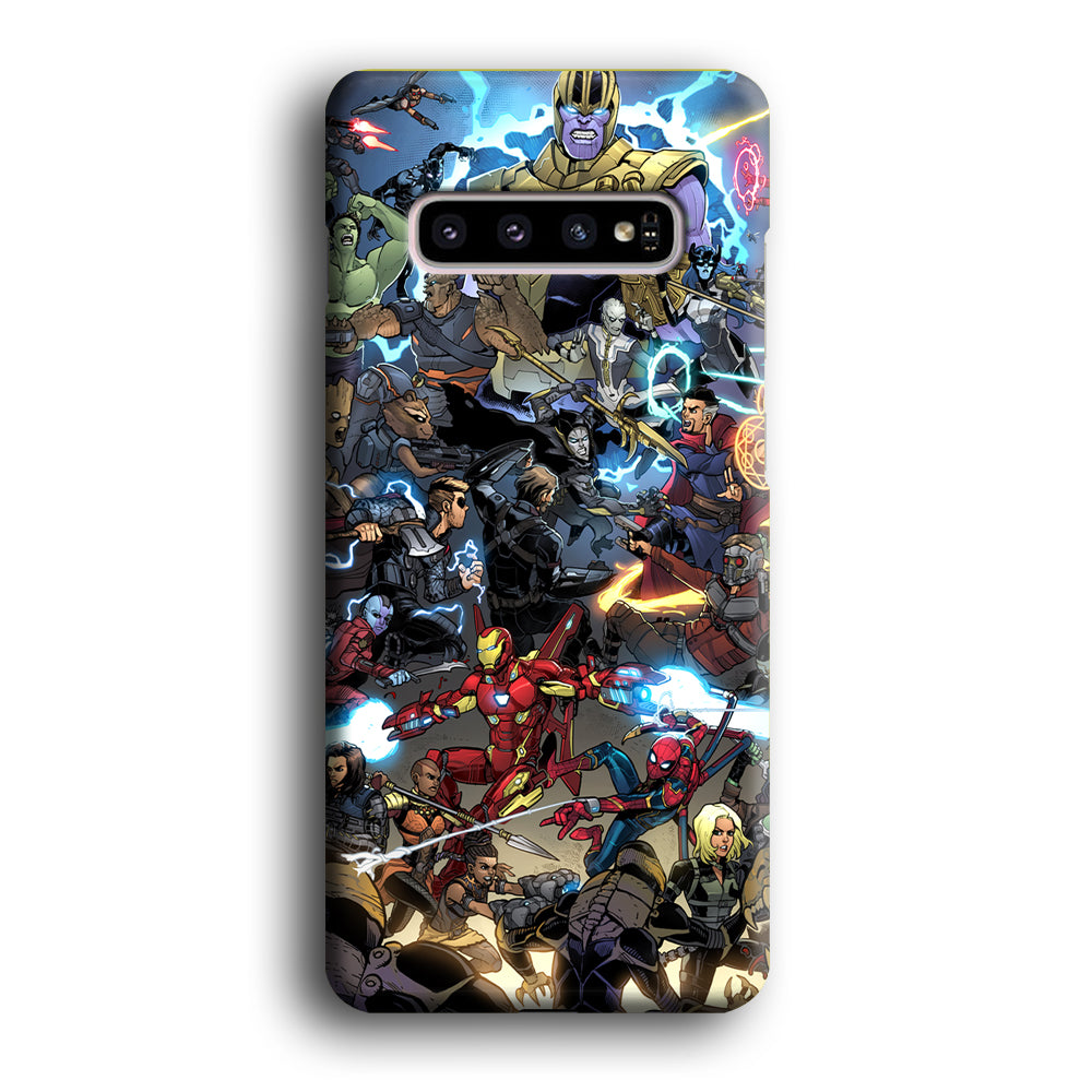 Avenger Infinity Battle Royal Samsung Galaxy S10 Case