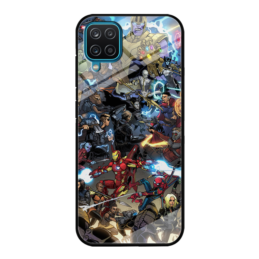 Avenger Infinity Battle Royal Samsung Galaxy A12 Case