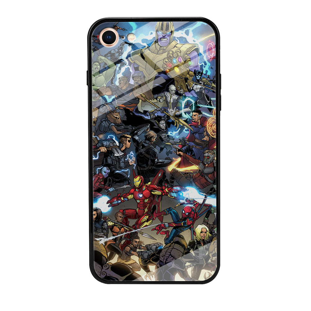 Avenger Infinity Battle Royal iPhone 8 Case