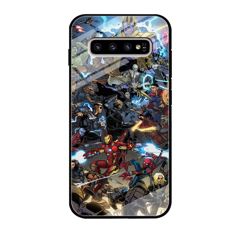 Avenger Infinity Battle Royal Samsung Galaxy S10 Case