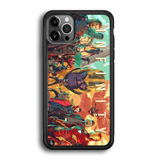 Avenger Infinity Poster of Members iPhone 12 Pro Max Case