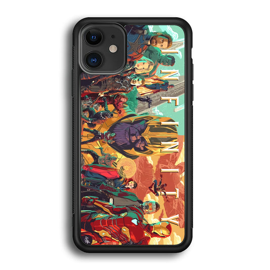 Avenger Infinity Poster of Members iPhone 12 Case
