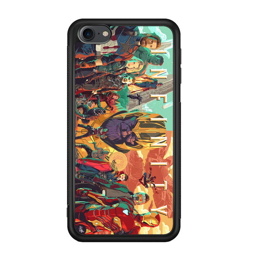 Avenger Infinity Poster of Members iPod Touch 6 Case - Carneyforia
