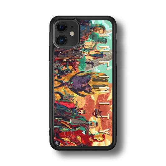 Avenger Infinity Poster of Members iPhone 11 Case