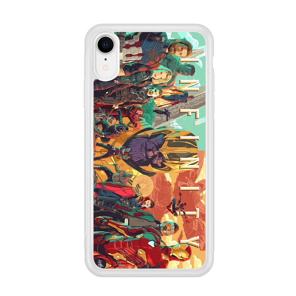 Avenger Infinity Poster of Members iPhone XR Case
