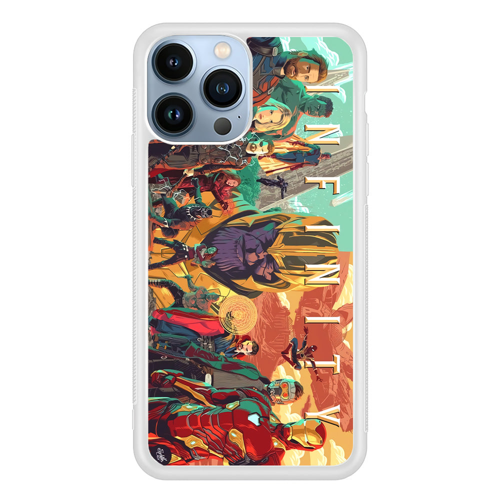 Avenger Infinity Poster of Members iPhone 13 Pro Max Case