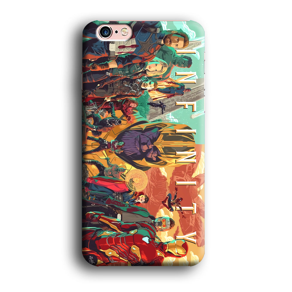 Avenger Infinity Poster of Members iPhone 6 Plus | 6s Plus Case